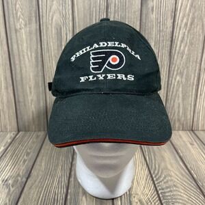 Vintage 90s Annco Philadelphia Flyers Hat Cap Philly Black NHL Adjustable